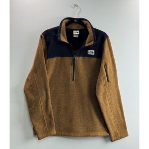 The North Face Gordon Lyons Jacket Mens M Knit Fleece 1/4 Zip NF0A3YR8